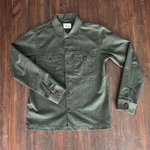 Buck Mason Alpha Military Shirt Jacket Size:Small Japanese Cotton